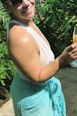 Wore this twice while in the Caribbean in October and can't wait to wear it again! Good quality fabric, good support, and cute color. - Sarah V.