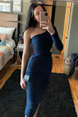 Between the material and the style of the dress, it is stunning! It is a perfect combination of fun and classy. I have a harder time finding dresses that fit correctly and this one is perfect. In love! - Karstynn B.