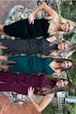 Got this dress to wear to a wedding and it was perfect! Doesn't look cheap and is very flattering. I probably wouldn't recommend it if you are bigger chested since it could be a bit revealing. - Brooke A.