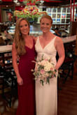 Love love love this dress!! So flattering and the material is great! It was a little long for me so I had to get it hemmed but otherwise fit great. - Brie D.