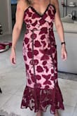 I loved this dress so much but it was HUGE on me. I ordered my normal size M but I needed an XS. And I am not an XS in anything! If it fits you well it's very sexy and classy. May reorder in the correct size for another event. - Nicole S.