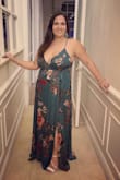 So I bought this dress to wear to my husbands Christmas party. When I was getting ready I was a little worried about the bus because my girls are big. When I got to the party it was an absolute hit. I had so many compliments people just told me that my dress was dropdead gorgeous. I posted it on social media and same thing beautiful dress. I'm so glad I found this and I'm so in love with it. - Elizabeth M.