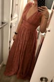 I'm obsessed! This dress is absolutely gorgeous and is going to make the PERFECT bridesmaids dress. I will say that the skirt is more on the full/thicker side but it makes you feel like a princess! I also think that the top is very flattering and would look good on any size! - Samantha B.