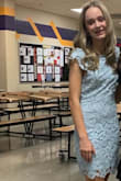 My daughter wore this to her middle school formal. It was beautiful and the open back is stunning. - Amy J.