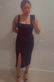 I love this dress!!!! So perfect! For reference I am 5'1. - Judy W.