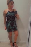 Super cute for my upcoming holiday party. It does not have a stretch to it FYI! - Judy W.