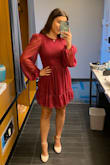 I wore this to a December wedding and it was perfect. I got so many compliments. - Lara E.