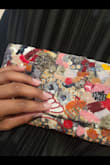 This clutch is soooooo beautiful! I'm honestly obsessed with it, BUT it was missing a stone! I also wore it with a satin skirt and all the embellishments were catching on it...snagging it. So be warned!
Don't hesitate though, buy! - Laura G.