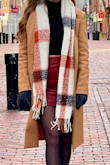 LOVE this coat. It's my go to this season. I get so many compliments on it. Looks great for work and everyday. Folds well to for packing/travel. Just size up to leave room for thigh sweaters or layers. - Charlie W.