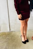 These shoes are so cute and I wore them for hours without issues! However, I would recommend ordering a size smaller than what Lulus recommends. - Madison E.