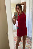 Fits beautiful and looks classy. Slightly tight but in a flattering way. - Sara C.
