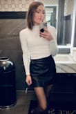 I'm a tiny girl so when it comes to ordering skirts, I can't always find one that is flattering on me in stores. This skirt though, and another one I bought from lulus in an x-small, fit me perfectly! The material is good and comfortable and I would totally recommend it. - Allison E.