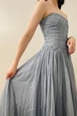 The dress is so beautiful and flattering. There was a problem with one side rolling over so the rubber grip could be seen, but otherwise, the dress worked great. - Isa C.
