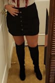 These boots are adorable. They fit to size and they are pretty comfortable too. I wore them out the first time during a long walking event and my feet didn't hurt. - Angela B.