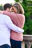 I wore this sweater for my engagement photos and it was adorable and super soft. - Angela B.