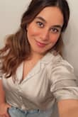 Loved the top! Very Chic. Does wrinkle super easily and quickly obviously because of the material. - Karina J.
