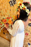 I planned a private elopement in 5 days, so I ordered this on a whim and had it overnighted. It was stunning and everything I wanted it to be! I am short so it was too long, but otherwise, it was perfect! - Nina C.