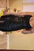 Love this dress, so sparkly, the slit is perfect! - Erin S.