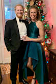 Wore this to a black-tie wedding the weekend before Christmas - perfect formal festive dress! Fit so well & was a huge hit! Have a 35/36 in chest and wore a medium. - Nicole L.