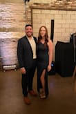 This dress fit perfectly! My suggested size was a large but based on other reviews I went with a medium and it fit great. Great for a formal wedding/event. - Rebecca H.