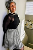 I bought an XS and it fit better than expected. This bodysuit can be dressed up or down - I've worn it on two different date nights, once with a skirt and the other with a pair of jeans... I loved the look both times. - Mia J.