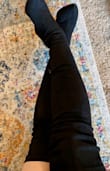 Read the other reviews but as my thighs are generous I figured why not? Best decision! A teensy loose for this lady, but not so bad they done look ah-mazing on me. - Autumn G.