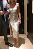Wore it to my Christmas holiday party and received so many compliments! Great fit and beautiful material. The only thing I would have changed is to a V cut rather than straight.
Loved it. Will be buying from LuLus again! - Natalie G.