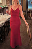 I got soooooo many compliments on this dress. It is a very flattering fit. High quality material. Love, love, love. - Carey J.