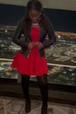 The dress fitted perfectly, excellent material and looks just like pictured. - Nikeisha