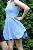 This is one of my favorite dresses I've ever bought. So pretty. The fabric is athletic and moves well! - Rach B.