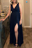 Got so many compliments wearing this dress at a wedding! The sizing was on point and it was super comfortable and happy to report that it's long enough for us tall girls that like to wear heels! - Mariela C.