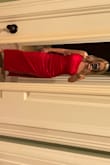 I was worried this wasn't going to fall on my hips right, especially since I'm normally a size medium in Lulu dresses but they were out of medium so I ordered a large. It fits perfectly and is so amazing I am obsessed. It's a statement piece and I can't wait to wear it! - Teanna H.