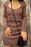 It was stretchy so even though I have curves it fit! Good quality love the material! - Annick C.