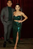I am in love with this outfit. It fits perfectly if you are petite, and looks very unique! I received so many compliments on it and the color green is stunning! - Natalie C.