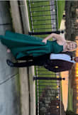 I wore this for a black-tie wedding. I usually wear a dress size 10. Thank goodness I ordered multiple sizes. The large zipped but I couldn't breathe. Went with the XL, but then had to get some alterations done. - Laura H.