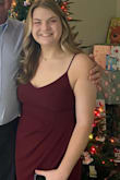 Super flattering! A little short but not too bad. Really, really pretty dress. - Carrie R.