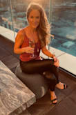 I wore the leggings for an evening out in Vegas. I've tried several brands including Spanx but these are my favorite. They fit perfectly and weren't too shiny or thin as some faux leather leggings can be. I'd recommend. - Elizabeth C.