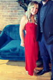 Fit in such a flattering way and as a shorter gal I was worried it would be too long, but it wasn't. Felt like a million bucks in this one. - Emily S.