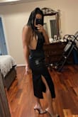 It's a gorgeous and sexy dress can't wait to wear it! - Becky W.
