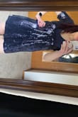 Perfect for a nice date night. Got a medium and was afraid it might be too small in the chest (34H bust and usually wear a large). Fits great. Is a little short but nothing awful. - Sara H.