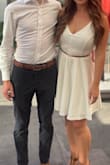 Wore this dress for my wedding rehearsal dinner and received so many compliments! It was very flattering and comfortable. - Jessica D.