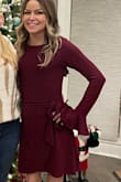 Went shopping locally for something to wear on Christmas and couldn't find anything. Lulus of course had many options, this dress came so quick and it fit perfectly! So cute AND comfortable! - Kathryn S.