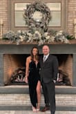 This dress is just stunning! The color and fabric is beautiful. It fit lovely.  The only complaint was it was hard to sit in this dress due to the side slit/front drape style.  I would have preferred that this dress have built-in shorts.  Other than having to stand all night, it's a wonderful work of art. - Lynn W.