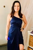 I got this dress for a January wedding in Florida and I love it. It is very flattering and fits great. - Holly D.