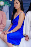 Love this dress color is vibrant, fabric is so soft very comfortable to wear, and fit perfectly. I highly recommend this. - Wilsie R.