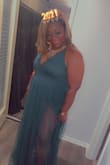 The dress is super cute but it's really long. I split is super sexy - Princess R.