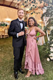 It was the most beautiful dress! The fit and the shape of the dress was so elegant and classy! - Mercy S.