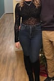 love the way this top fits & has some stretch to it! comfortable and so sexy wore it on New Years Eve and everyone loved it ! - Danielle Z.