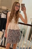 I was so excited for this skirt to come in the mail and I was not disappointed! Although it was a bit big, I managed to pair it with another shirt a got, and it wasn't noticeable at all. - Jeffrey G.
