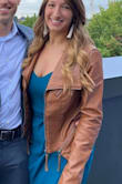 This jacket is my new fave. It is comfortable, stylish, can be dressed up or down. I wore it over a Lulu's dress to a wedding and it really popped! - Brittany C.
